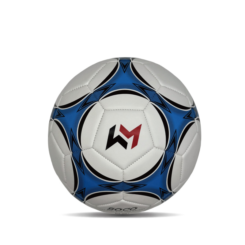 Cleachtadh Cluiche Peile Bog agus Sábháilte PVC Oiliúint Oiliúna Peile Sacair Méid 5 Do Dhaoine Fásta & páistí