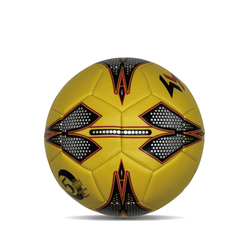 Cleachtadh Cluiche Peile Bog agus Sábháilte PVC Oiliúint Oiliúna Peile Sacair Méid 5 Do Dhaoine Fásta & páistí